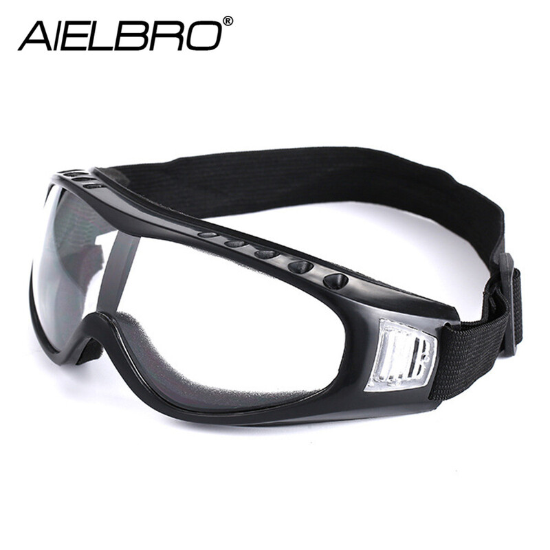 AIELBRO Slidinėjimo akiniai žieminiai akiniai sniegomobiliams nuo vėjo nepraleidžiantys slidinėjimo kaukė Snieglentės sniego slidinėjimo akiniai UV apsauga Vyriški sniego kostiumai