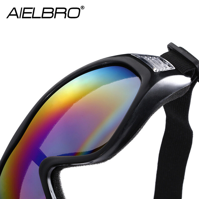 AIELBRO Slidinėjimo akiniai žieminiai akiniai sniegomobiliams nuo vėjo nepraleidžiantys slidinėjimo kaukė Snieglentės sniego slidinėjimo akiniai UV apsauga Vyriški sniego kostiumai