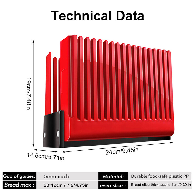 Κόφτης ψωμιού τοστ Πτυσσόμενος κόφτης ψωμιού για σπιτικό ψωμί Τροφίμων πλαστικό σάντουιτς φραντζόλας Κόφτης ομοιόμορφης κοπής