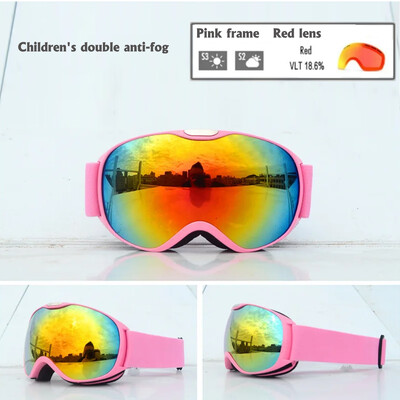Παιδικά γυαλιά σκι Big View για παιδιά Διπλά στρώματα UV400 Μαγνητικά γυαλιά σκι για κορίτσια αγόρια Γυαλιά Snowboard Γυαλιά Γυαλιά ηλίου