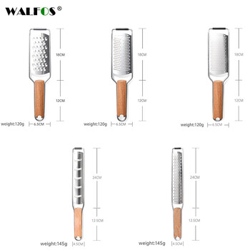 Walfos 1 бр. Шредер от неръждаема стомана, ръчен чопър, картофи, краставица, моркови, ренде, ренде, ренде, кухненски джаджи, аксесоари