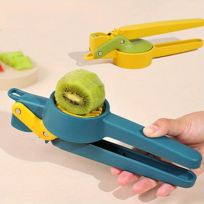 1 τεμ. πλενόμενα gadget και εργαλεία κουζίνας για εύκολη προετοιμασία Πολυλειτουργικός τεμαχιστής λαχανικών και φρούτων, επαναχρησιμοποιούμενος τεχνούργημα σε φέτες