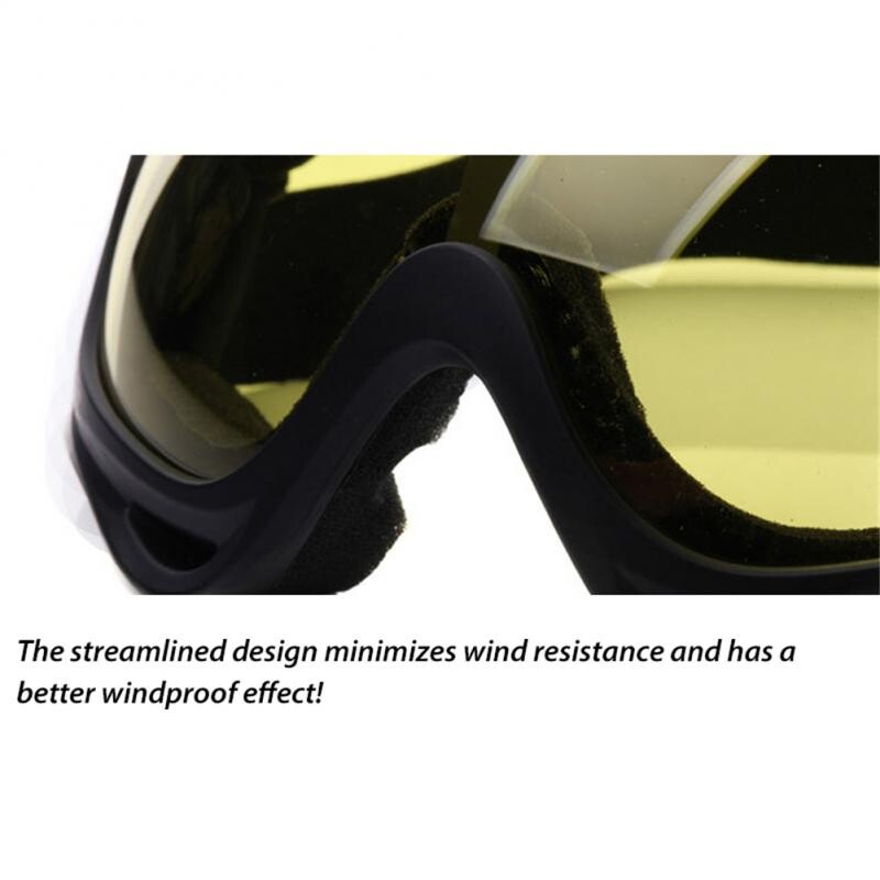 Γυαλιά σκι Αντιανεμικά γυαλιά μοτοσικλέτας ποδηλασίας Γυαλιά χειμερινού κατά της ομίχλης Γυαλιά Snowboard Μάσκα σκι Tactical Goggle γυαλιά ηλίου