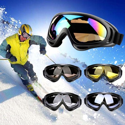 Snowboard de protecție Rezistent la praf Sporturi în aer liber Ochelari de schi rezistenți la vânt de iarnă Ochelari pentru ochelari