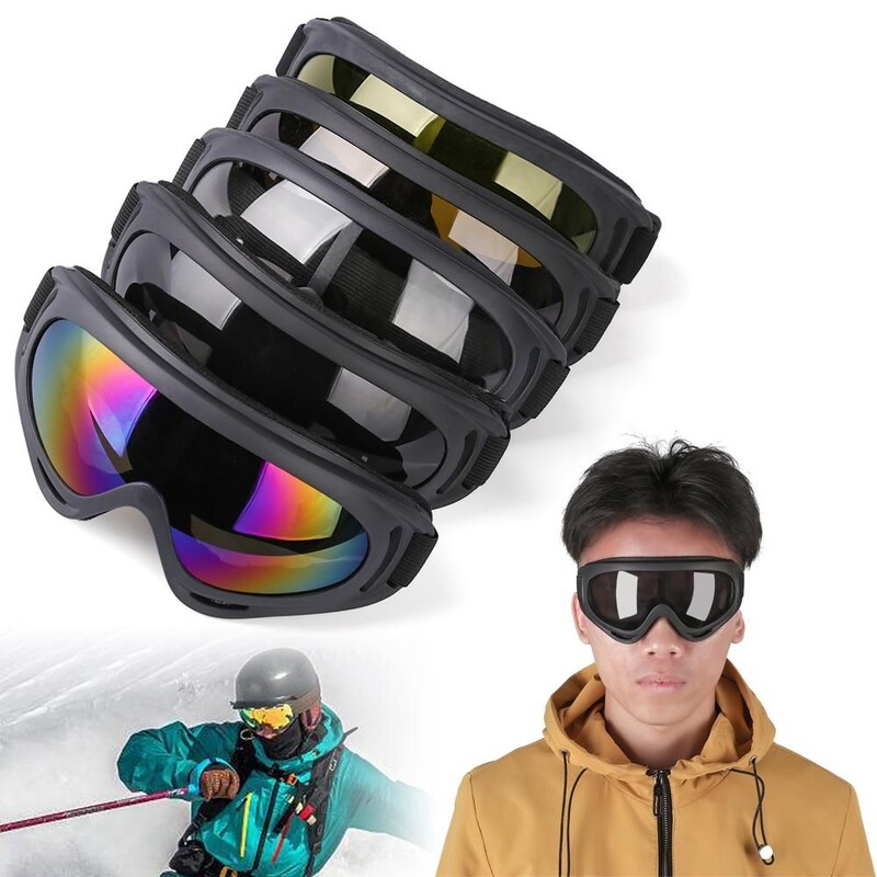 Προστατευτικά Snowboard Dustproof Outdoor Sports Χειμερινά αντιανεμικά γυαλιά σκι Πλαίσιο φακών γυαλιά γυαλιών