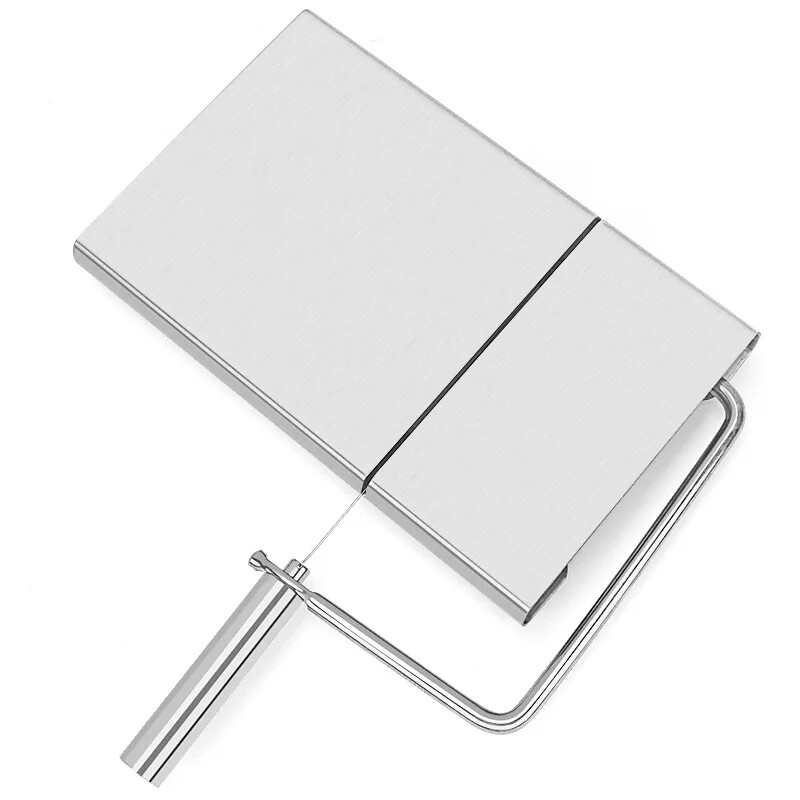 1 gab. Mājas virtuves griešanas rīki Daudzfunkcionāls griezējs nerūsējošā tērauda siera griezējs sviesta griezējs virtuves sīkrīki