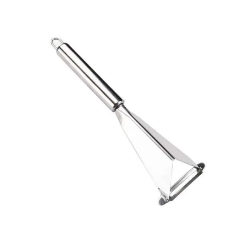 Nož za rezbarenje voća od nehrđajućeg čelika trokutastog oblika Nož za rezanje povrća Ploča s voćem Neklizajuća oštrica za rezbarenje Kuhinjski alati