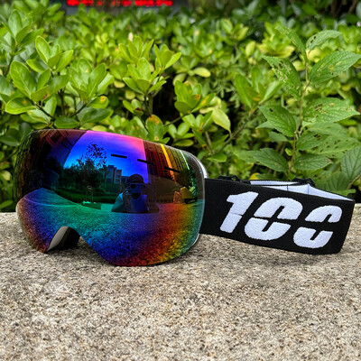 Ochelari de schi Straturi duble UV400 Anti-aburi Ochelari de sport în aer liber Ochelari de schi Mască de schi Snowboard Bărbați Femei Ochelari de zăpadă