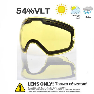 , Ochelari profesioniști pentru zăpadă cu unghi larg, cu straturi duble, anti-ceață UV400, bărbați, femei, motociclete de zăpadă, schi Googles, ochelari de schi snowboard