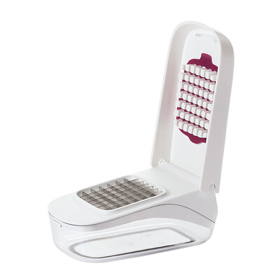 Kūrybinis virtuvės įrankis – bulvių, svogūnų, citrinų ir vaisių smulkintuvas – smulkintuvas ir specialus įtaisas