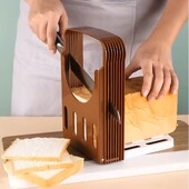 4/1 vnt skrudintos duonos pjaustyklė sulankstoma kepalų pjaustyklė sumuštinių pjaustyklė Virtuvės įtaisas pusryčių skrudintos duonos kepimo mašina kepimo įrankis