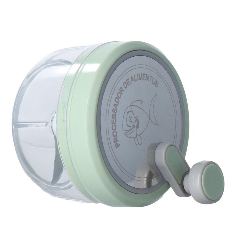 Virtuvės rankinis česnako traukiklis, mažas virtuvinis kombainas, rankinis trintuvas, maža virtuvės česnako pjaustyklė, 200 ml, 400 ml