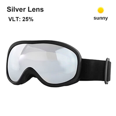 Skijaške naočale Muške Ženske Skijaške naočale UV zaštitne leće Naočale za snijeg protiv magljenja Naočale za snowboard Zimske sportske naočale Skijaška maska za odrasle