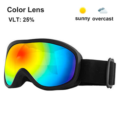 Skijaške naočale Muške Ženske Skijaške naočale UV zaštitne leće Naočale za snijeg protiv magljenja Naočale za snowboard Zimske sportske naočale Skijaška maska za odrasle
