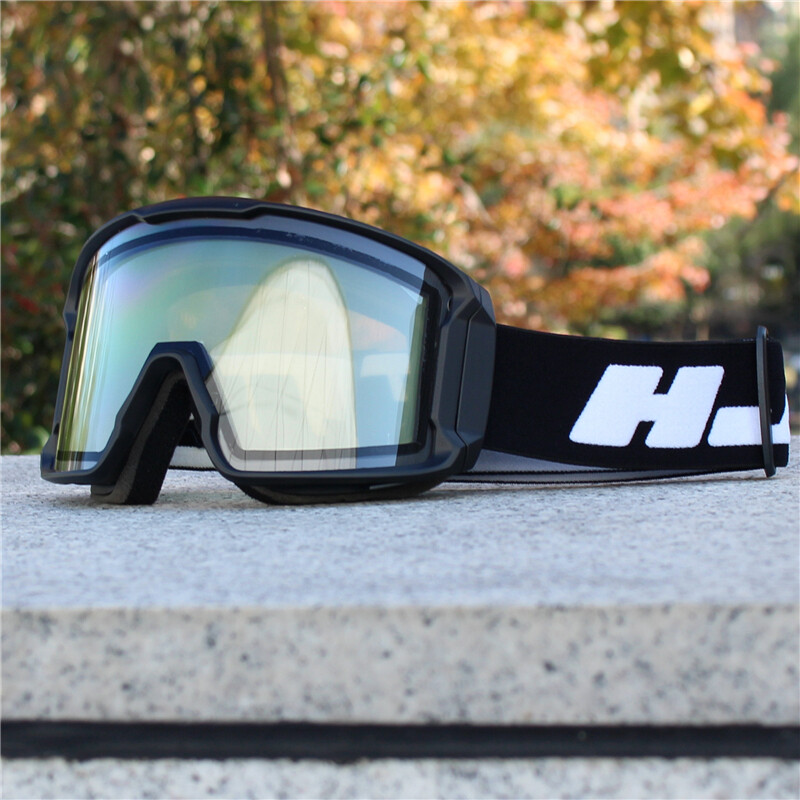 Πλήρες έγχρωμα γυαλιά σκι με διπλό φακό με στρώματα αντι-ομίχλης Μεγάλη μάσκα σκι Γυαλιά ανδρικού σκι Γυαλιά για Snowboard Χειμερινά γυαλιά
