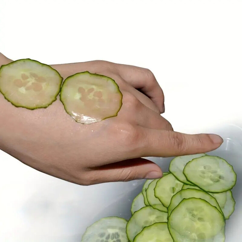 Itin plonos agurkų pjaustyklės su veidrodžiu, skirtos kaukei Grožio pjaustyklė Agurkų galandiklis Skustukas Virtuvės vaisių ir daržovių įrankiai Peilis
