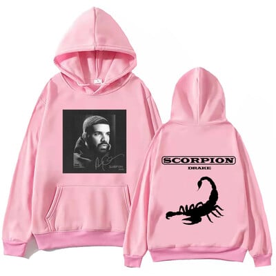 2024 Scorpion Drake mikina s kapucňou s dlhým rukávom mikina pre hudobných fanúšikov darček jar leto ležérne