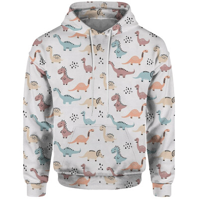 Άνετο φθινοπωρινό και χειμερινό φούτερ Alpaca Cartoon Ανδρικό φούτερ Dinosaur 3D Printing Νέο σε φούτερ και φούτερ 2024