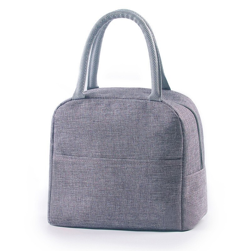 Izolēts maisiņš, alumīnija folija, biezināts izolēts maisiņš pusdienu kaste, pārnēsājama Oksfordas auduma pārnēsājama liela ietilpības pusdienu soma