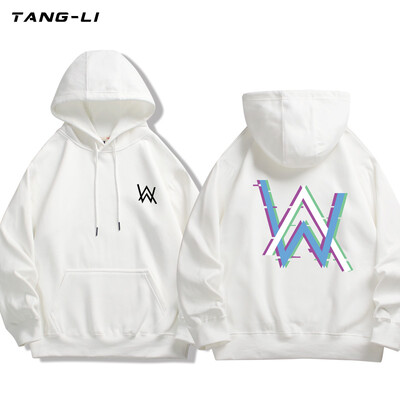Alan Olav Walker mūzika ar kapuci sievietēm pavasara un rudens sporta krekls vīriešu un sieviešu modeVīriešu pulovers Pāra apģērbs