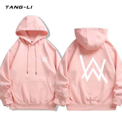 Alan Olav Walker mūzika ar kapuci sievietēm pavasara un rudens sporta krekls vīriešu un sieviešu modeVīriešu pulovers Pāra apģērbs