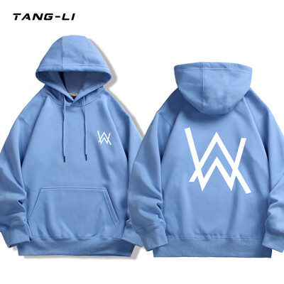 Alan Olav Walker mūzika ar kapuci sievietēm pavasara un rudens sporta krekls vīriešu un sieviešu modeVīriešu pulovers Pāra apģērbs