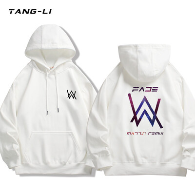 Alan Olav Walker mūzika ar kapuci sievietēm pavasara un rudens sporta krekls vīriešu un sieviešu modeVīriešu pulovers Pāra apģērbs