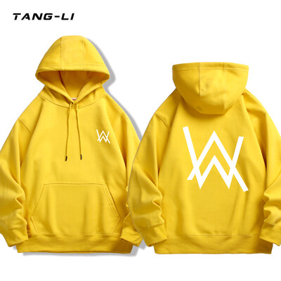 Alan Olav Walker mūzika ar kapuci sievietēm pavasara un rudens sporta krekls vīriešu un sieviešu modeVīriešu pulovers Pāra apģērbs