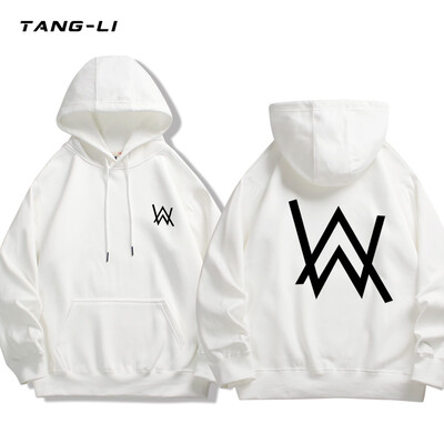 Alan Olav Walker mūzika ar kapuci sievietēm pavasara un rudens sporta krekls vīriešu un sieviešu modeVīriešu pulovers Pāra apģērbs