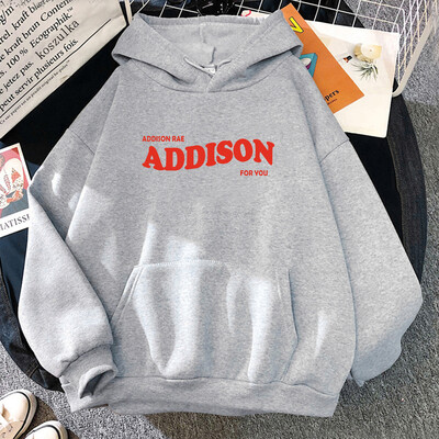 Addison Rae for You Pulcsi Retro női/férfi pulóverek Uniszex pulóverek Esztétikus Harajuku Téli ruhák Harajuku felsők