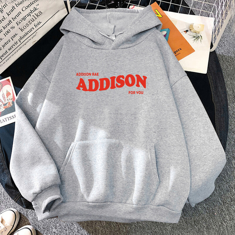 Addison Rae for You Pulcsi Retro női/férfi pulóverek Uniszex pulóverek Esztétikus Harajuku Téli ruhák Harajuku felsők