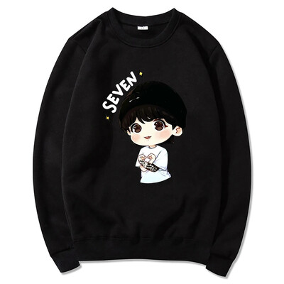JungKook Seven Hoodie Women Harajuku Αισθητικά Αστεία Kawaii Hoodies Unisex Φθινοπωρινά χειμερινά casual πουλόβερ φούτερ μπλούζες