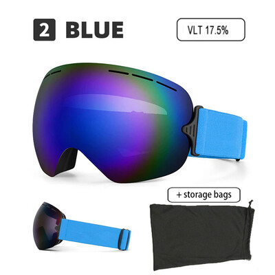Νέα γυαλιά σκι ανδρικά γυαλιά γυναικεία μεγάλα γυαλιά μάσκα σκι UV400 Προστασία για σκι Χειμερινό Snow Snowboard Γυαλιά για Ski Sport Γυαλιά ασφαλείας