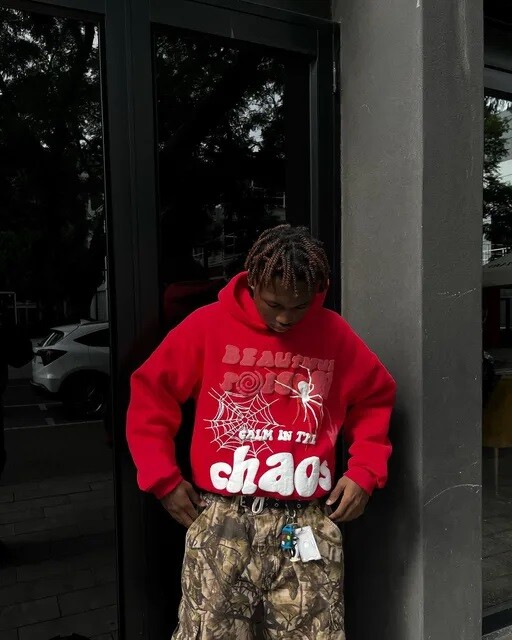 Női Y2K kapucnis pulóverek Harajuku betűmintás bő pulóver nadrágok Hip Hop punk hosszú ujjú zseb Férfi melegítőnadrág utcai ruházat felsők