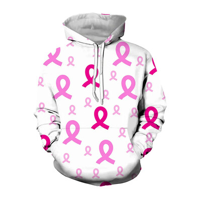 3D Sarkans Pasaules AIDS dienas logotips ar apdrukātu grafisku sporta krekli Ikdienas kapuces vīriešiem Apģērbi Ielu apģērbi Sieviešu ziemas kapuci Y2k Cp Topi