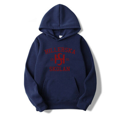 Young Royals Hillerska Skolan Hoodie Unisex Φούτερ με κουκούλα Γραφικά Φούτερ με μακρυμάνικο πουλόβερ Τηλεοπτική εκπομπή Casual Sportswear