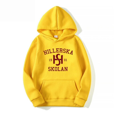 Young Royals Hillerska Skolan Hoodie Unisex Φούτερ με κουκούλα Γραφικά Φούτερ με μακρυμάνικο πουλόβερ Τηλεοπτική εκπομπή Casual Sportswear