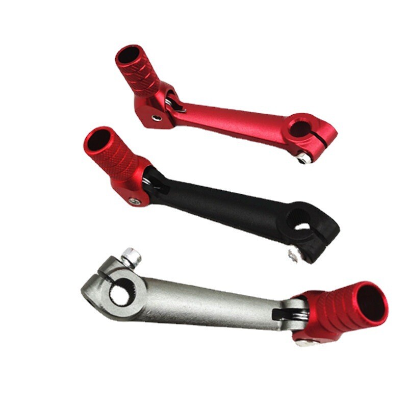 KAYO Huayang T4 T6 visureigio motociklo sulankstomas perjungiklis aliuminio lydinio trumpas 115 mm