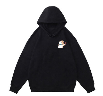 Nyúl csók és szerelem nyomat párnak megfelelő kapucnis kapucnis pulóverek neki és neki őszi téli hosszú ujjú pulóver