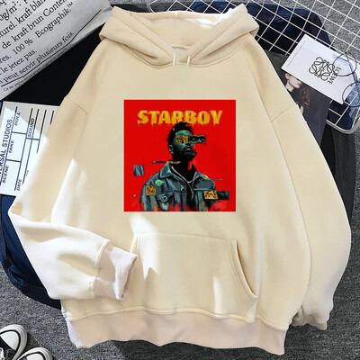 τα Weeknd hoodies γυναικεία vintage φούτερ Fleece Hood γυναικεία ιαπωνική πουλόβερ
