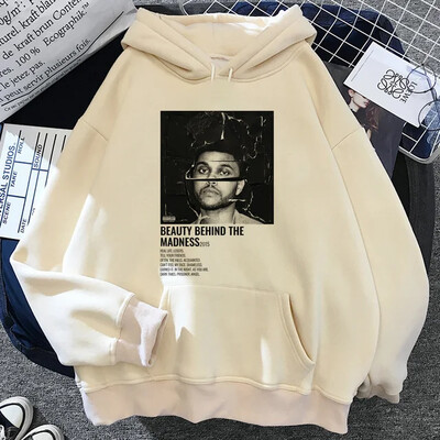 τα Weeknd hoodies γυναικεία vintage φούτερ Fleece Hood γυναικεία ιαπωνική πουλόβερ