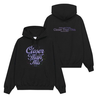2023 KPOP Jimin Closer Than This Ανδρικά/Γυναικεία Hoodie Aid Ρούχα Ίδια φούτερ Unisex Streetwear Φούτερ Top