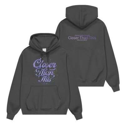 2023 KPOP Jimin Closer Than This Ανδρικά/Γυναικεία Hoodie Aid Ρούχα Ίδια φούτερ Unisex Streetwear Φούτερ Top
