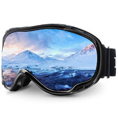 MAXJULI Ski Googles UV Protection Anti-Fog Snježne naočale za muškarce, žene, mlade M1