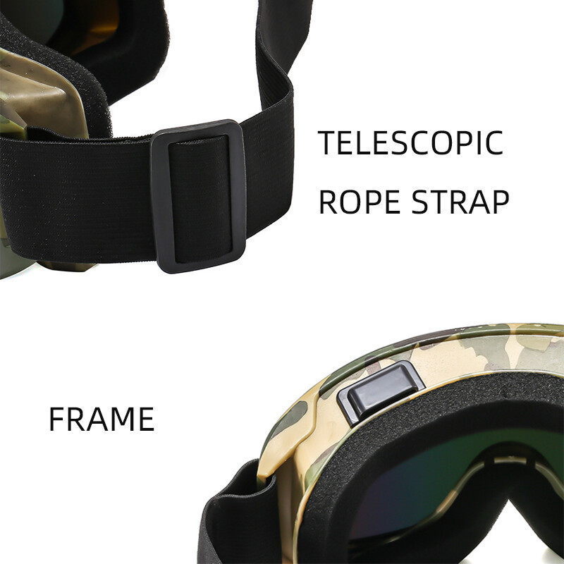 Ochelari de schi anti-ceață Ochelari de protecție pentru motocicletă Ochelari de schi pentru snowboard de iarnă Sport în aer liber Mască de schi anti-vânt Ochelari de teren off-road