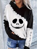 Hanorac Coșmar înainte de Crăciun Bărbați Femei Filme clasice Pulover Hanorac Vintage Streetwear Pulover fleece Halloween