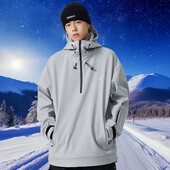 Āra sporta slēpošanas jakas Jaunas 2025. gada ziemas Pro slēpošanas kapuces, sieviete, vīrietis, vēja necaurlaidīgs termiskais snovborda treniņtērps, sniega apģērbs