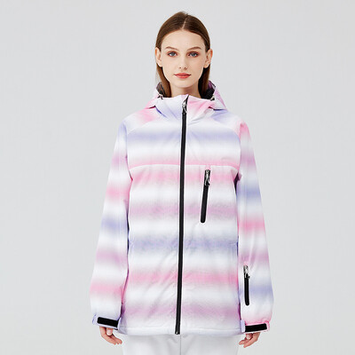 Γυναικείο μπουφάν σκι Νέο χειμερινό ζεστό αντιανεμικό αδιάβροχο μπουφάν σκι Γυναικεία παλτά Snowboarding για σκι που αναπνέουν