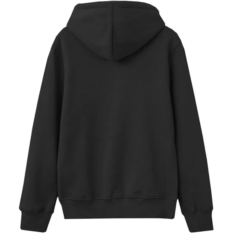 Νέες γυναικείες κουκούλες φθινοπώρου/χειμώνα Heartbeat print Ανδρικές φαρδιές κουκούλες Φούτερ για ζευγάρια Γυναικείες μπλούζες με κουκούλα Streetwear