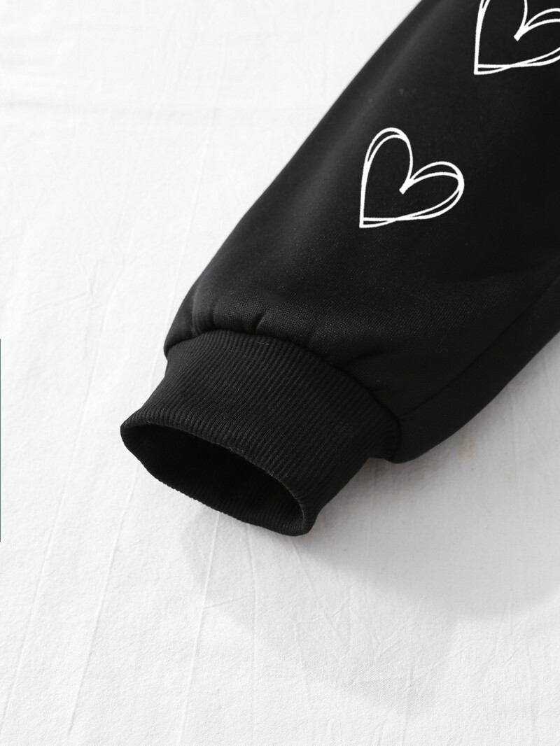 XUANSHOW Φθινοπωρινές Χειμερινές Χαλαρές Γυναικείες Φουκούλες Γοτθικό Harajuku Y2k Ρούχα Αράχνη & Καρδιά Ζακέτα με φερμουάρ επάνω Θερμική ζακέτα